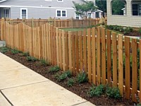 <b>Wood Picket Fence</b>